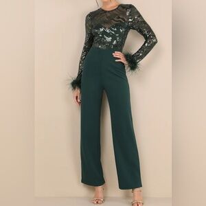 Green Jumpsuit from Lulus